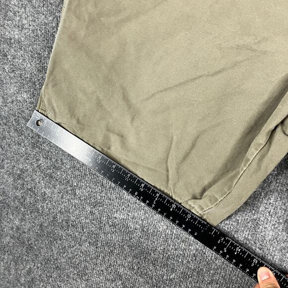 Wrangler Carpenter Shorts Mens Size 40 Khaki Utility Workwear Pockets Durable - Picture 2 of 9